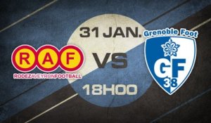 Reporté - Rodez AF - Grenoble Foot 38 - CFA C