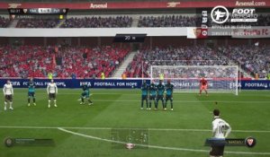 Tuto FIFA 15 : l'astuce pour marquer à tous les coups sur coup franc !
