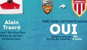 Officiel : Alain Traoré est prêté à l'AS Monaco !