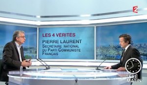Laurent appelle Hollande à se ranger "aux côtés" de Tsipras en Europe