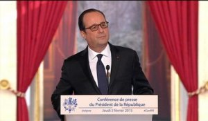 Hollande: "Quand la France et l'Allemagne sont unies, ça pèse partout dans le monde"