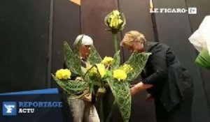 Horticulture : la démonstration d'art floral de huit nouvelles diplômées