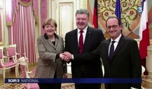 Crise en Ukraine : le couple Hollande-Merkel sur le front