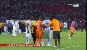 Les larmes d'André Ayew, inconsolable après la défaite du Ghana