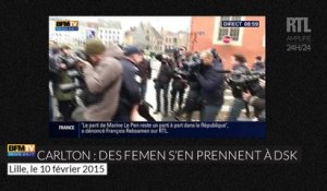 Carlton de Lille : des Femen s'en prennent à DSK