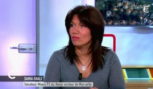 Samia Ghali évoque les quartiers en danger de Marseille - C à vous - 10/02/2015