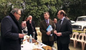 Stéphane Le Foll Ministre de l'Agriculture en Corse