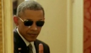 Quand Barack Obama se lâche dans une vidéo - ZAPPING ACTU DU 13/02/2015