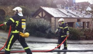 Incendie dans une résidence de Saint-Goustan