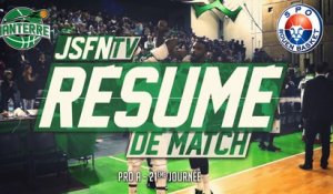 Résumé - JSF Nanterre vs SPO Rouen (14/02/15) (Pro A - J-21)