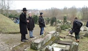 Reportage : Cérémonie au cimetière juif de Sarre-Union après les profanations