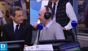EXTRAIT - Sarkozy à Canteloup : "je ne peux pas croire que je parle comme ça !"