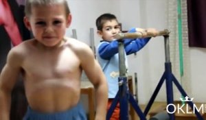 Quand les enfants se mettent au bodybuilding