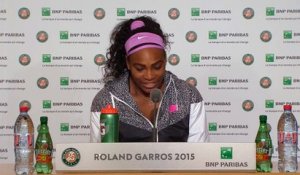 Roland-Garros - S. Williams : "Ici, comme à la maison !"