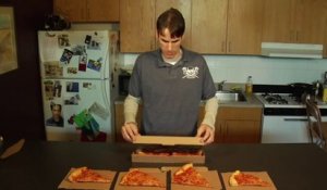 GreenBox, la boîte à pizza qui se transforme en assiette