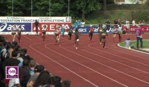 Finale F 4x100 m (Victoire du Ca Montreuil 93 en 45''62)