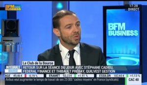 Le Club de la Bourse: Stéphane Cadieu, Thibault Prébay et Stéphane Ceaux-Dutheil - 24/02