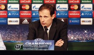 8e - Allegri: " Un grand pas en Europe "