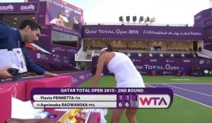 Doha - Radwanska écrase Pennetta
