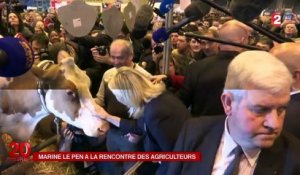 Salon de l'agriculture : Marine Le Pen à la conquête des agriculteurs
