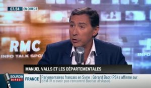 Neumann: Manuel Valls entre en campagne pour les départementales - 27/02