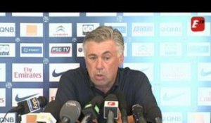 PSG - Ancelotti: «Réveillère, c'était l'expérience...»