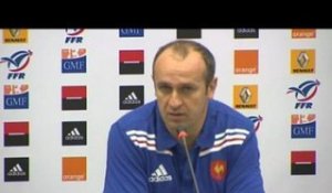 Rugby - XV de France : Saint-André veut toujours de la continuité