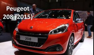 Salon Genève 2015 : la Peugeot 208 (2015) en vidéo