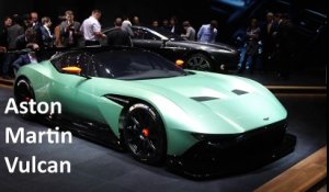 Salon Genève 2015 : l'Aston Martin Vulcan en vidéo