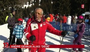 Haute Savoie: André Gevaux, un moniteur de ski de 81 ans