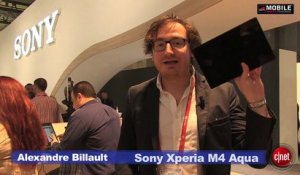 MWC 2015 : Sony Xperia M4 Aqua