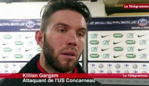 Concarneau-Guingamp. K. Gargam : "Il y avait vraiment un coup à faire en première période"