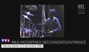 50 ans de concerts de Paul McCartney en France