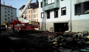 Incendie rue Saint-Josse à Colmar