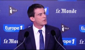 Manuel Valls s'en prend à Michel Onfray
