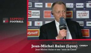 Zap'Foot : Jean-Michel Aulas fait son show