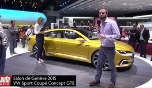 Volkswagen Coupé Sport GTE : la Passat CC ? - Présentation vidéo salon de Genève 2015