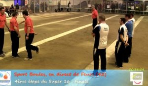 Mène 10, Finale Super 16, Sport Boules, Feurs 2015