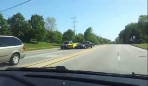Un pilote rate son départ en Lamborghini. Ouch!