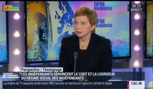 Dysfonctionnements du RSI: "C'est un très grand scandale de la société française": Laurence Parisot - 10/03