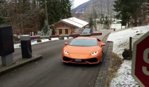 Une Lamborghini ne paye pas le parking... En mode Limbo!