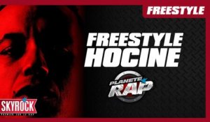 Hocine en freestyle dans Planète Rap !