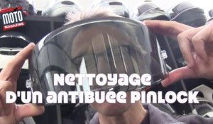 Nettoyer son écran Pinlock sans le rayer