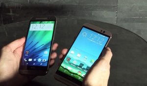 HTC One M9 vs HTC One M8 : comparatif