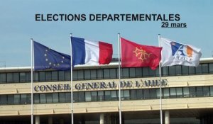 Elections Départementales, à partir du 24 mars, suivez les débats des candidats en lice pour le second tour sur les trois Cantons de Carcassonne :