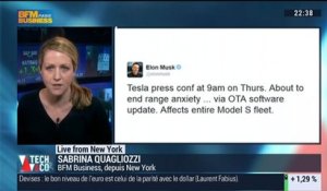 Live from New York: Ces tweets qui ont fait rebondir le titre Tesla Motors - 16/03