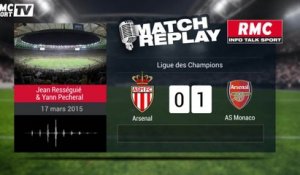 Monaco-Arsenal (0-2) : le Goal-Replay avec le son RMC Sport