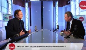 Nicolas Dupont-Aignan, invité de Guillaume Durand avec LCI