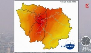 Pic de pollution : pas de circulation alternée à Paris