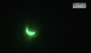 Eclipse solaire du 20/03/2015, filmée depuis Saint-Jean-de-Maurienne